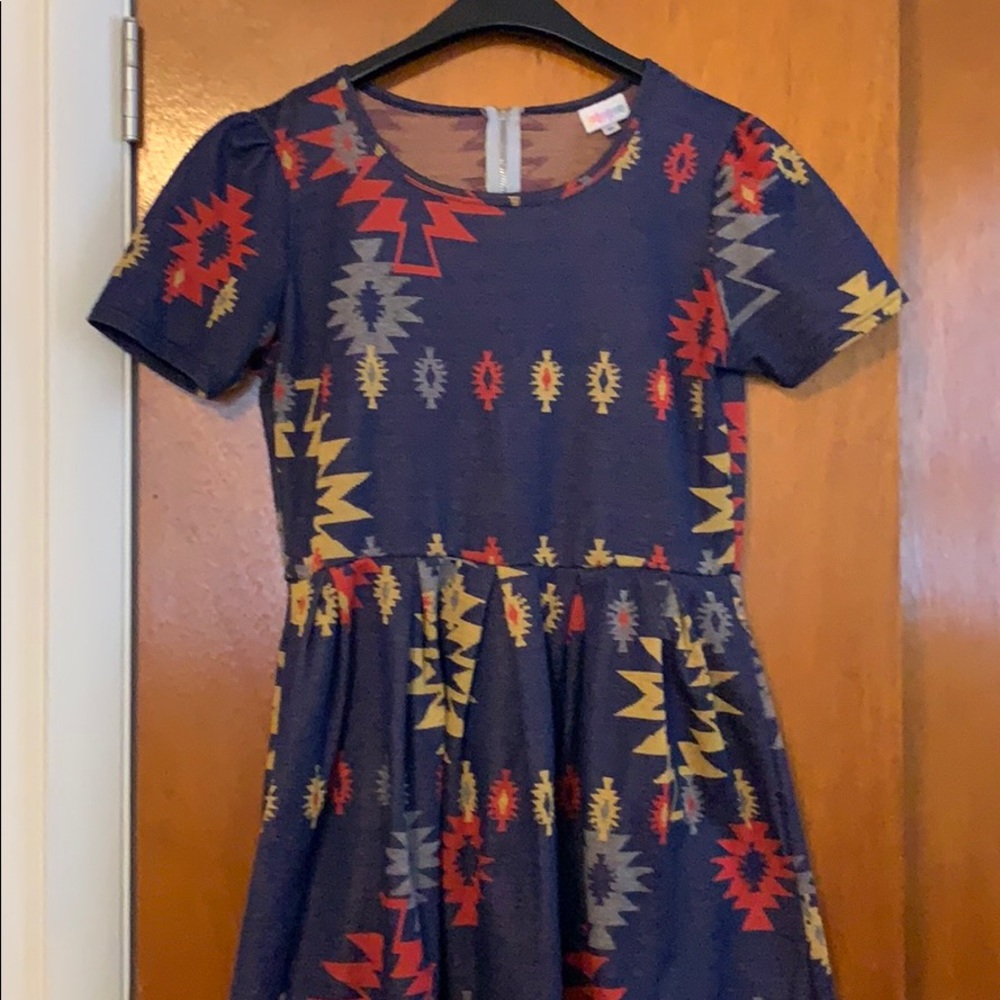 Lularoe Amelia Rare Aztec Print XL (fits like L)